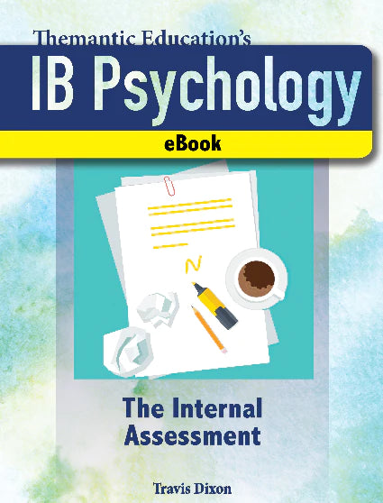 IB Psychology A Student's Guide 国際バカロレア IB Psychology - A IB Psychology A Student's Guide 国際バカロレア IB Psychology - A